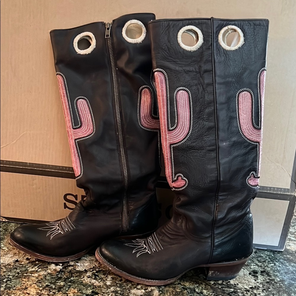 Stetson Boots cactus.